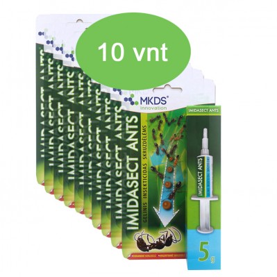 Imidasect Ants 5 g, gelinis insekticidas skruzdėlėms naikinti, MAXI pak. (kaina nurodyta 1 vnt.)